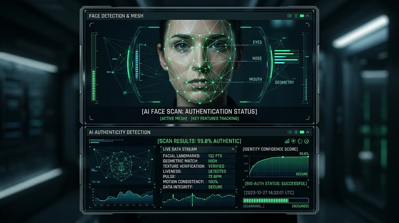 AI Face Scan and Deepfake Detection